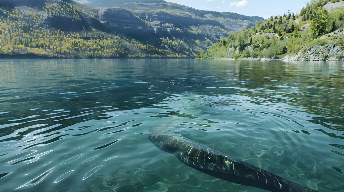 Keep your eyes peeled and cameras ready for our friendly local Cryptid, the Ogopogo.